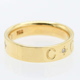 仕上げ済 CELINE セリーヌ リング 指輪 ダイヤ 750 D0.05  約12号 約6g ゴールド アクセサリー レディース H2667