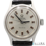 稼働 腕時計 OMEGA オメガ Geneve ジュネーブ cal.671 565.018 自動巻き シルバー色文字盤 ベルト社外 H20561