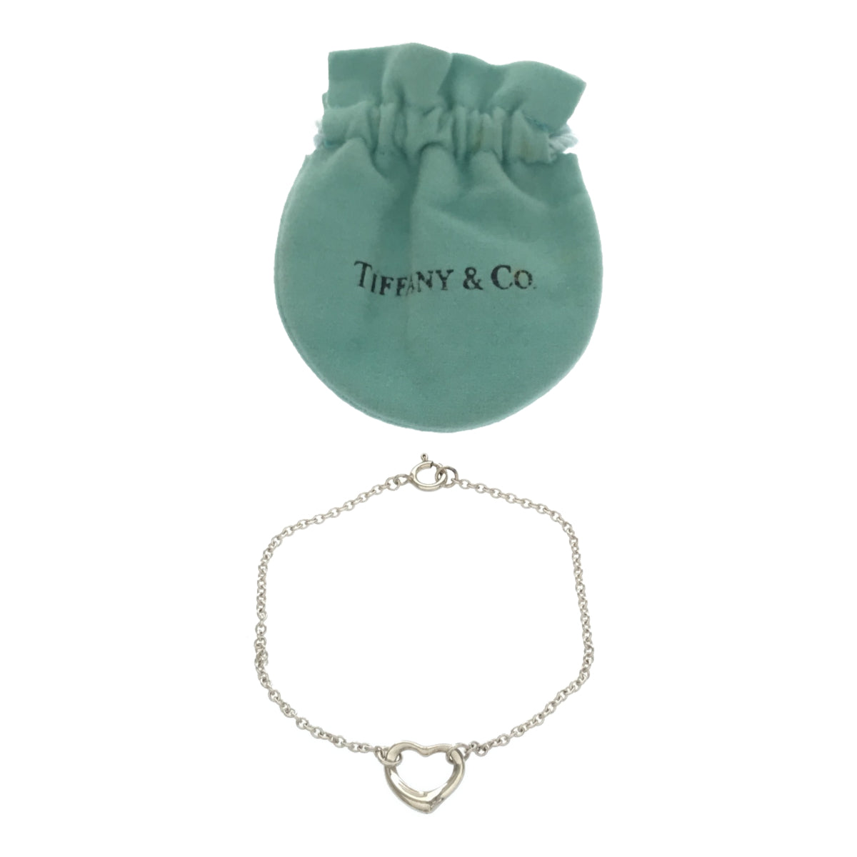 ティファニー TIFFANY & Co. オープンハート ブレスレット シルバー