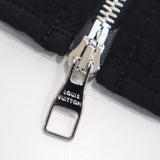 LOUIS VUITTON ルイヴィトン LV ジャガードモノグラム ナイロン ジップ ワンピース XSサイズ ブラック レディース H20903