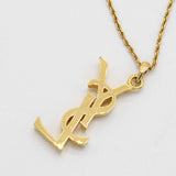 Yves Saint Laurent イヴ サンローラン YSL ネックレス GP ゴールドカラー アクセサリー H23573