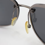 CELINE セリーヌ サングラス マカダム 度なし メガネ ブラック×ブルー系 眼鏡 ケース・眼鏡拭き H22965-1