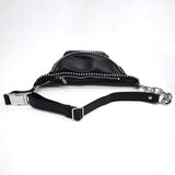 ALEXANDER WANG アレキサンダーワン ウエストバッグ ボディバッグ ブラック レザー ウエストポーチ H20778