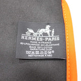 HERMES エルメス ネオバン レオパード トゥルースフラットPM ポリアミド エラスタン オレンジ色 箱あり M4038