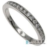 仕上げ済 TIFFANY&Co. ティファニー リング ハーフエタニティ pt950 D 約2.8g ジュエリー J111-1