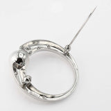 仕上げ済 MIKIMOTO ミキモト ブローチ K18 10g パール ダイヤモンド ジュエリー H9423