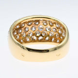 仕上済 VanCleef&Arpels ヴァンクリーフ&アーペル VCA リング 指輪 パヴェ ダイヤ D2.40 18KT 約12号 6.3g ジュエリー アクセサリー maki95