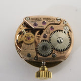 稼働 腕時計 OMEGA オメガ DE VILLE デヴィル cal.485 511.0398 手巻き ゴールドカラー ベルト 26k527-23