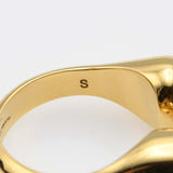 26k894-2 GUCCI グッチ Gucci Blondie グッチブロンディ パール リング サイズS 9.5号 4.7g ケース有 26k894-2