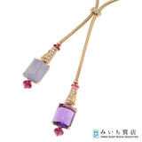 仕上げ済  BVLGARI ブルガリ ネックレス ミューザ 750 約36g ジュエリー ◆ H21699