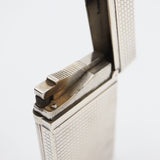 S.T.Dupont デュポン ガスライター ライン2 ダイヤモンドヘッド シルバーカラー 喫煙具 着火未確認 ケース有 eco1746