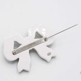 CHANEL シャネル ブローチ リボン フェイクパール ブラック アクセサリー 箱 26k252-1