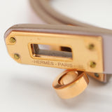 HERMES エルメス ミニケリー ケリーブレス ドゥブルトゥール B刻印 ピンク系 アクセサリー 箱袋有 H20122
