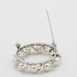 MIKIMOTO ミキモト ブローチ パール シルバー 約6.7g アクセサリー 箱ケース H24747