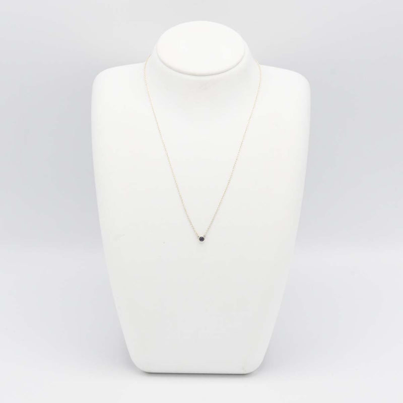 Tiffany & Co. ティファニー バイザヤード ネックレス 約1.7g シルバー 925 青石 アクセサリー レディース 袋あり H6937