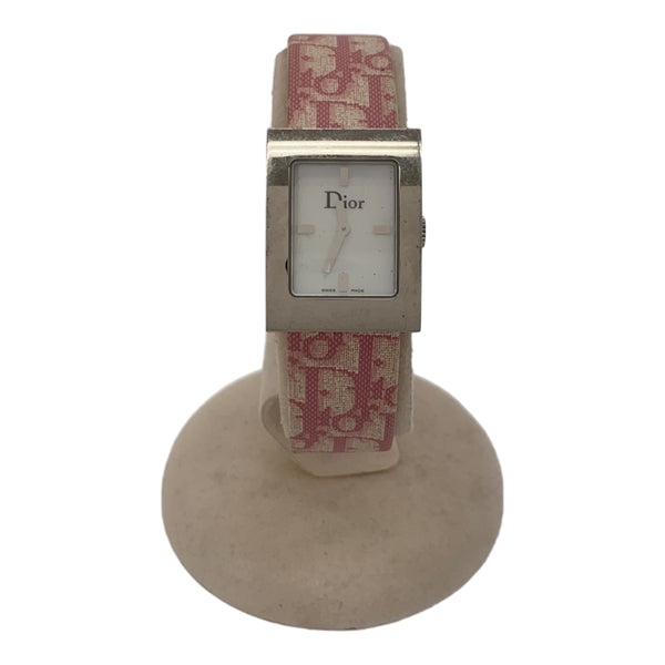 稼働 腕時計 Christian Dior ディオール クォーツ D78-109 EG9400 シェル文字盤 2025.6月電池交換済 箱・取説あり H869