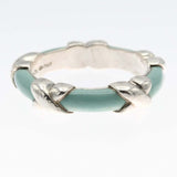 TIFFANY&Co. ティファニー リング シグネチャー ティファニーブルー 925 約5.1g アクセサリー 24k198-6