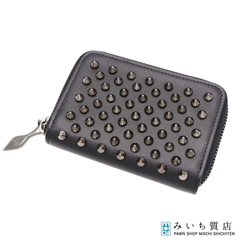 Christian Louboutin クリスチャン ルブタン コインケース スタッズ ブラック 服飾小物 H20285
