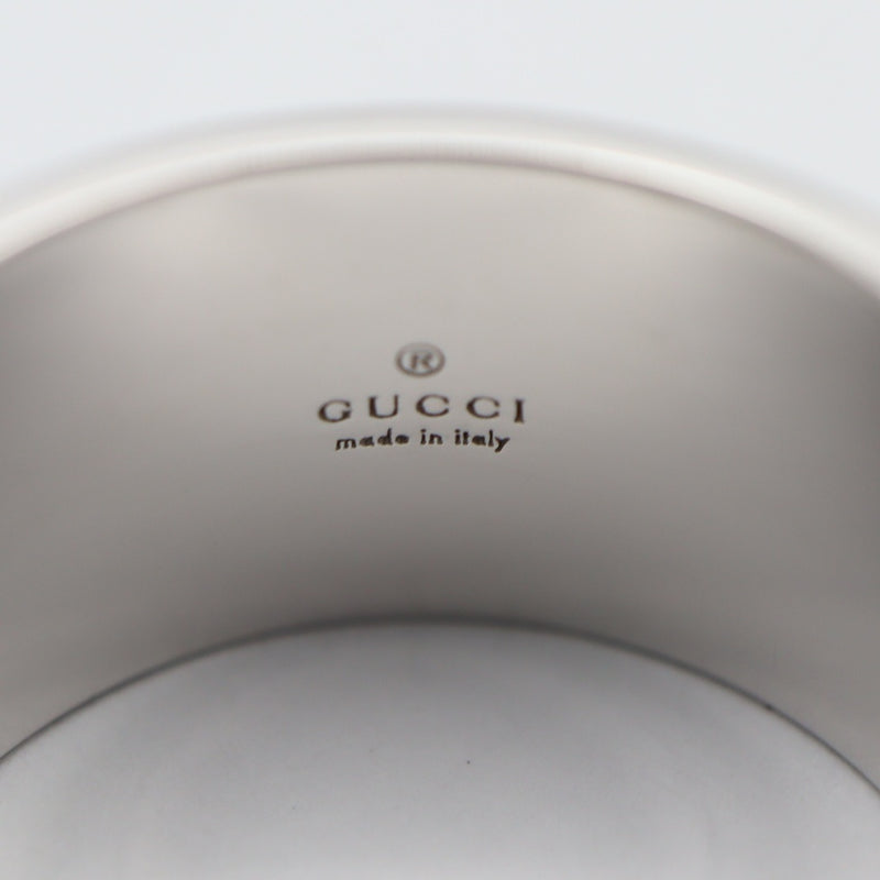 GUCCI グッチ リング アイコン ワイド #9 8.5号 750 約8g レディース アクセサリー ok911