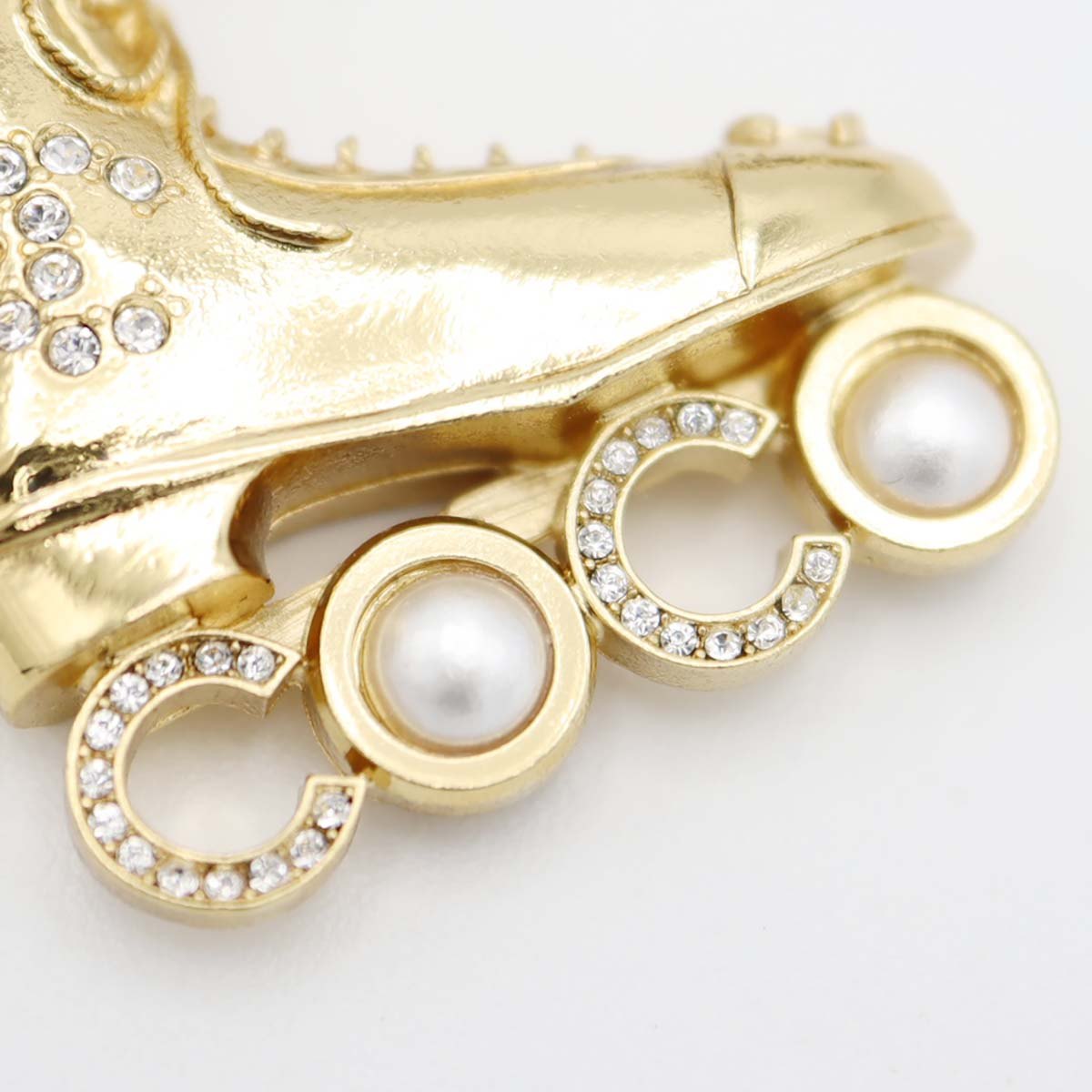 CHANEL シャネル ローラースケート ネックレス ペンダント F24 COCO