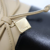 未使用 Salvatore Ferragamo フェラガモ パンプス ベージュ ブラック レディース 靴 箱有 yo187