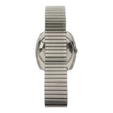 稼働 腕時計 IWC シャフハウゼン 自動巻き オールドインター デイト シルバー色文字盤 ベルト社外品 H10756