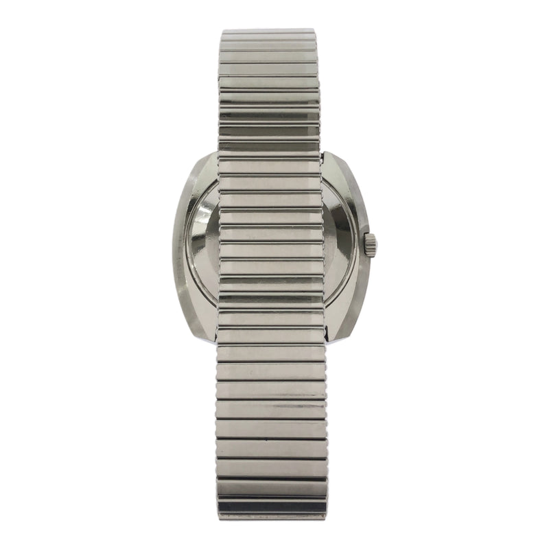 稼働 腕時計 IWC シャフハウゼン 自動巻き オールドインター デイト シルバー色文字盤 ベルト社外品 H10756