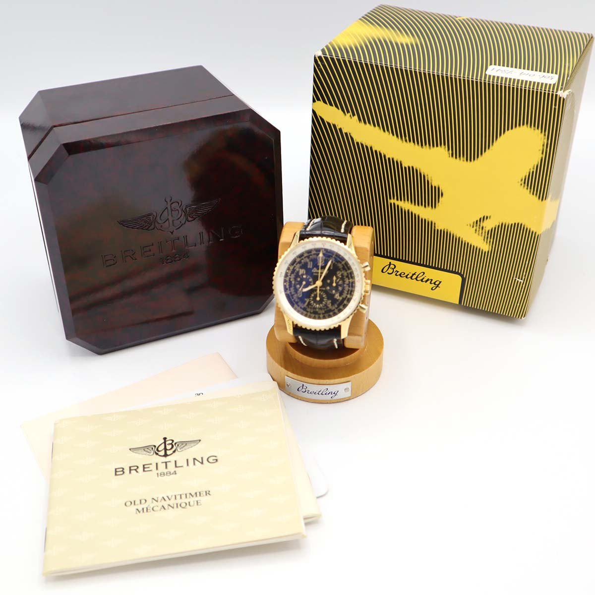 腕時計 ブライトリング BREITLING ナビタイマー K11022.1 18K