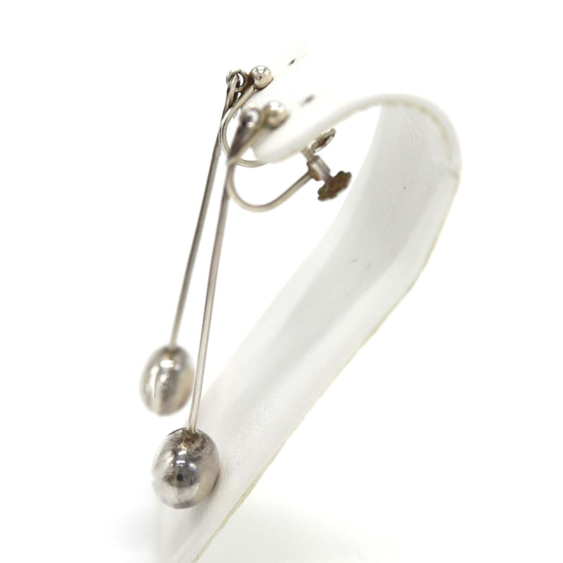 Georg Jensen ジョージジェンセン イヤリング ドロップ シルバー 925 約4.8g アクセサリー maki409-2