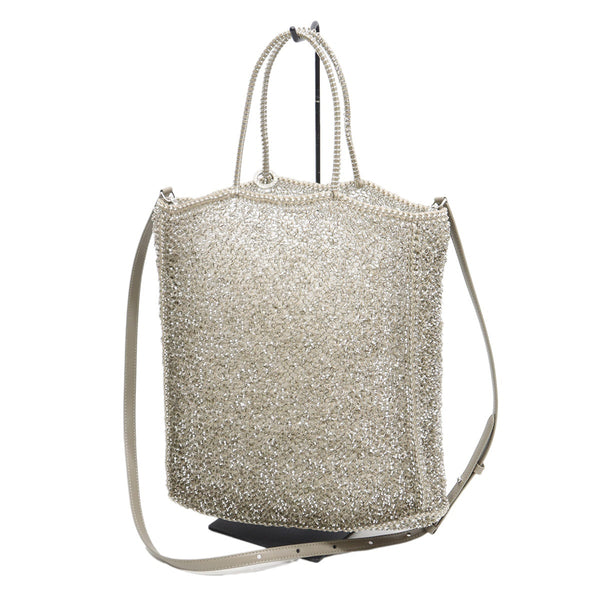 ANTEPRIMA アンテプリマ アデッソ トートバッグ ショルダーバッグ 2wayバッグ シルバーカラー eco1769