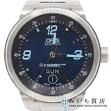 腕時計 稼働 ORIS オリス ウィリアムズF1 7560 自動巻き 青系色文字盤 コマ保有 M4351