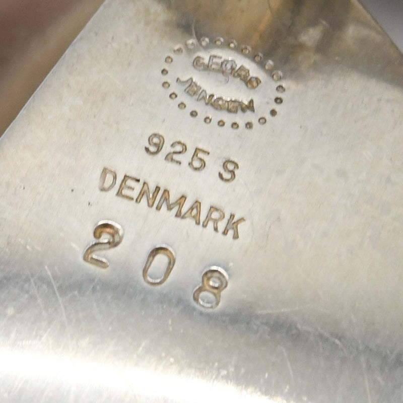 GEORG JENSEN ジョージジェンセン イヤリング 206 シルバー 925 約23.3g アクセサリー 袋箱 ok1344