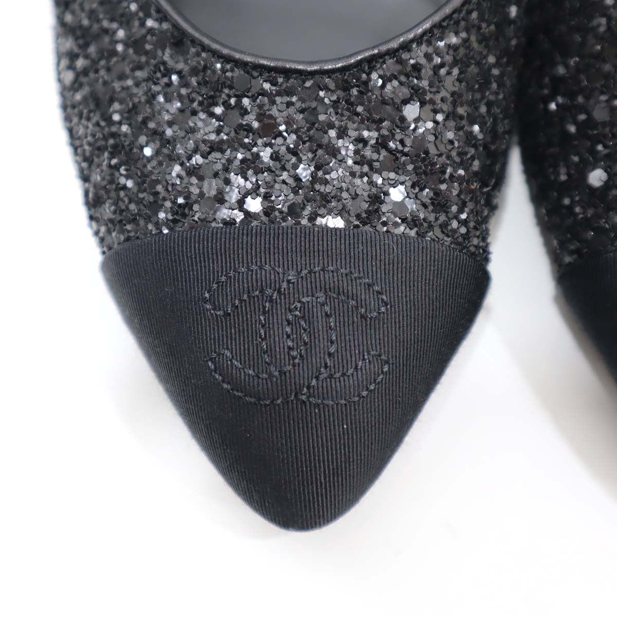 シャネル CHANEL パンプス ココマーク ブラック 36C サイズ 23.0