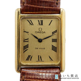 OMEGA オメガ De Vill﻿e デヴィル タンク cal.625  5110404 手巻き ゴールド色文字盤 尾錠外れベルト社外 ok1603
