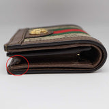 GUCCI グッチ 二つ折り財布 523155 GG オフィディア カードケース 財布 25k1116-2