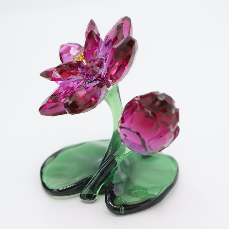 SWAROVSKI スワロフスキー ハスの華 ロータス 5275716 クリスタル お花 フラワーモチーフ 箱有 M4180