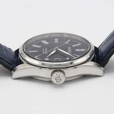 稼働 腕時計 SEIKO セイコー 6R15-03V0 PREASAGE プレサージュ デイト 自動巻 ネイビー色文字盤 箱・取説あり ベルト社外 H8574