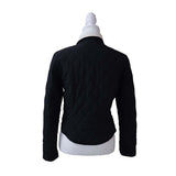 HERMES エルメス ジャケット リバーシブル S ブラック×ホワイト レディース 服 H21045