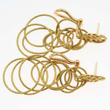 BUCCELLATI ブチェラッティ ピアス ハワイ 750 9.1g レディース ジュエリー mo38