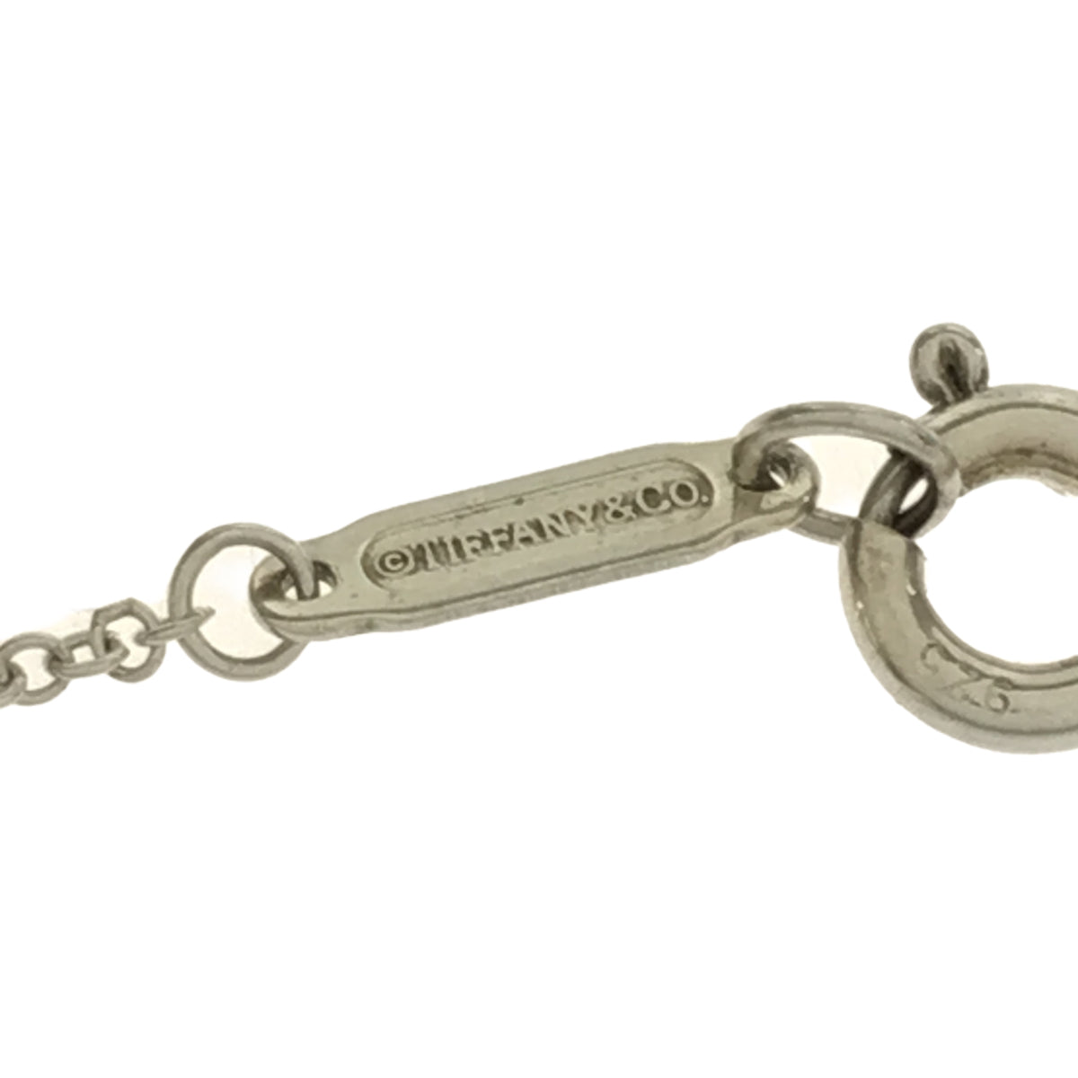 TIFFANY&Co ティファニー ボウ リボン ネックレス 925 シルバー 2g