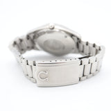 稼働 腕時計 OMEGA オメガ Seamaster ST166.0067 cal.565 自動巻き デイト シルバー色文字盤 箱・コマ有 eco11