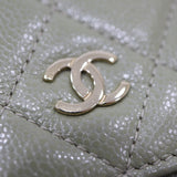 CHANEL シャネル フラグメントケース ココマーク 財布 スモーキーグリーン H22825