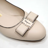 Salvatore Ferragamo フェラガモ ヴァラリボン パンプス フラットシューズ 01A838 740837 靴 サイズ8 D 25.5cm 箱有 H12688-9