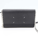 Maison Margiela メゾン マルジェラ チェーンウォレット SA3UI0008 P4455 T8013 財布 黒 ショルダー H21028