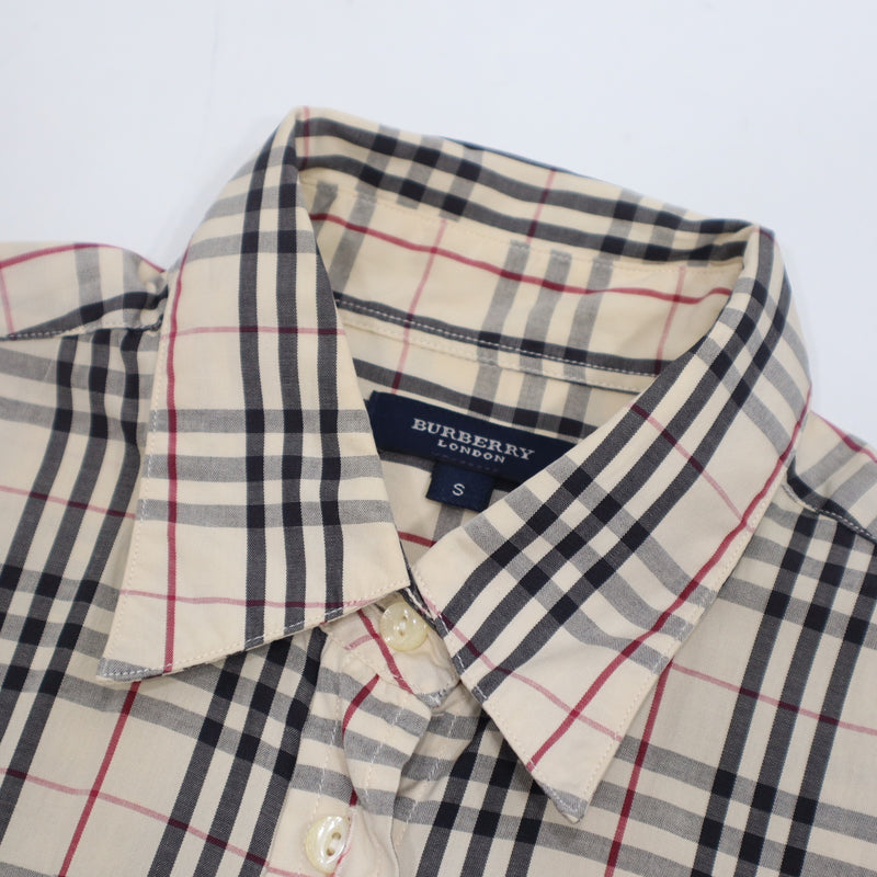 BURBERRY バーバリー ノバチェックシャツ 長袖シャツ トップス S