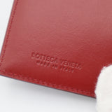 BOTTEGA VENETA ボッテガヴェネタ スモールカセット 2つ折り ウォレット 財布 赤系 ボルドー バーガンディ H23504