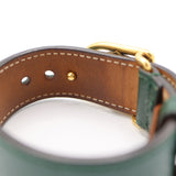 GUCCI グッチ ブレスレット GG レザー グリーン系 レディース アクセサリー H20589