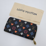 LOUIS VUITTON ルイヴィトン LV M80323 コレクション ジッピーウォレット ゲームオン 財布 ブラック系 袋 H18939