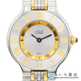 腕時計 稼働 Cartier カルティエ マスト21 ヴァンティアン W10073F4 1340 SS/GP シルバー 色文字盤 d209