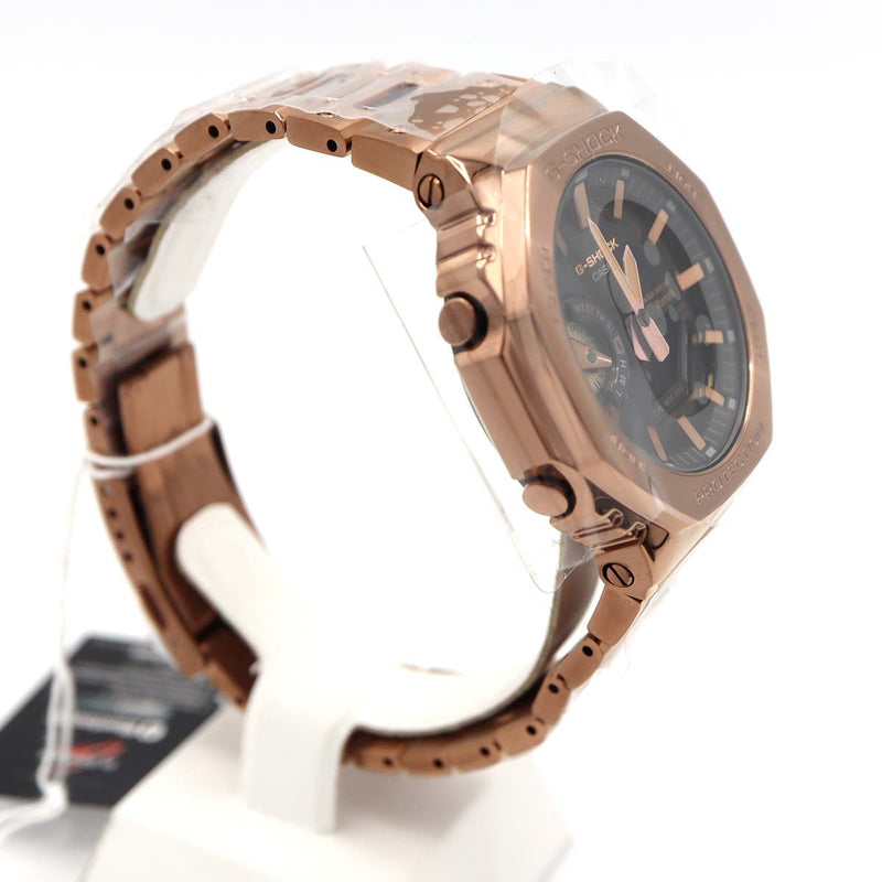 未使用 腕時計 稼働品 CASIO カシオ GM-B2100GD-5AER 5691モデル G-SHOCK Gショック タフソーラー フルメタル 黒色文字盤 23s919-1